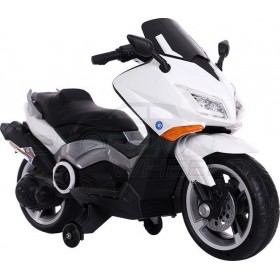 Παιδική Μηχανή Yamaha T-Max Ηλεκτροκίνητη 12 Volt Λευκή