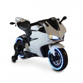 Παιδική Μηχανή Napoleon Ηλεκτροκίνητη 12 Volt Λευκή