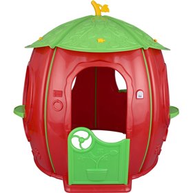Pilsan Παιδικό Σπιτάκι Κήπου Strawberry Κόκκινο 141x141x142εκ.Κωδικός: 06-158 