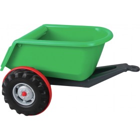 Παιδική Καρότσα Super Tractor Πράσινη