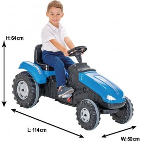 Παιδικό Τρακτέρ Mega Pedal Ποδοκίνητο με Πετάλι ΜπλεΚωδικός: 07321 