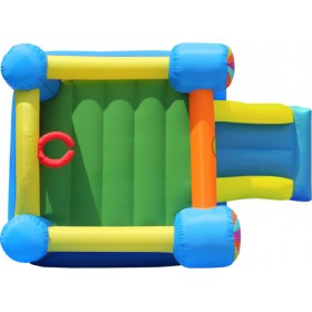 Happy Hop Φουσκωτό Τραμπολίνο Party Slide and Hoop Bouncer Happy Hop Φουσκωτό Τραμπολίνο Party Slide and Hoop Bouncer
