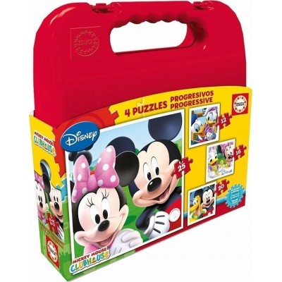 Παιδικό Puzzle Progressive Mickey Mouse 73pcs για 3+ Ετών EducaΚωδικός: 16505 