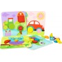 Ξύλινο Παιδικό Puzzle 4 In 1 Shape 34pcs για 2+ Ετών Tooky ToysΚωδικός: TL396 