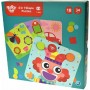 Ξύλινο Παιδικό Puzzle 4 In 1 Shape 34pcs για 2+ Ετών Tooky ToysΚωδικός: TL396 