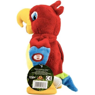 Real Fun Toys Λούτρινο Παπαγάλος 20 εκ.Κωδικός: 26138 