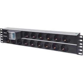 "Intellinet Πολύπριζο Rack 19"" 2U με 15 Sockets Μαύρο" Intellinet Πολύπριζο Rack 19" 2U με 15 Sockets Μαύρο