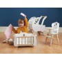 Le Toy Van Sleigh Doll Cot 24.3εκ.Κωδικός: TV600 