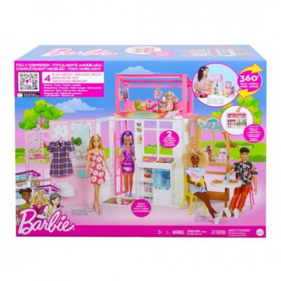 Mattel Σπιτάκι - Βαλιτσάκι Barbie