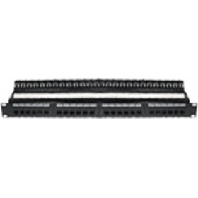 "Central Patch Panel Cat 6 UTP για Rack 19"" με 24 Ports Μαύρο" Central Patch Panel Cat 6 UTP για Rack 19" με 24 Ports Μαύρο