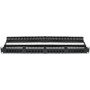 Central Patch Panel Cat 6 UTP για Rack 19" με 24 Ports Μαύρο