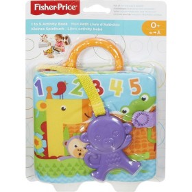 Fisher Price Μαλακό Βιβλιαράκι Δραστηριοτήτων από Ύφασμα με Ήχους για ΝεογέννηταΚωδικός: FGJ40  Fisher Price Μαλακό Βιβλιαράκι Δραστηριοτήτων από Ύφασμα με Ήχους για ΝεογέννηταΚωδικός: FGJ40