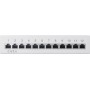 Goobay Patch Panel Cat 6 STP με 12 Ports Γκρι