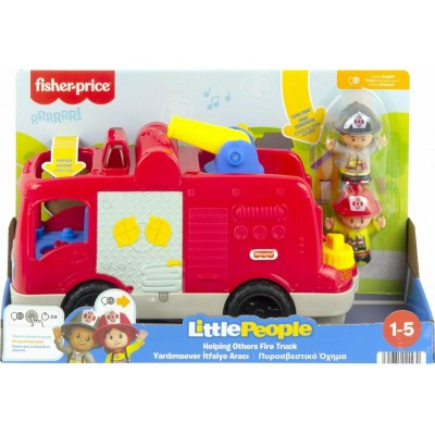 Fisher Price Little People - Πυροσβεστικό με Μουσική για 12+ ΜηνώνΚωδικός: HDJ24 