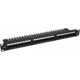 Pulsar Patch Panel 24 Ports FTP/Cat6 Μαύρο Pulsar Patch Panel 24 Ports FTP/Cat6 Μαύρο