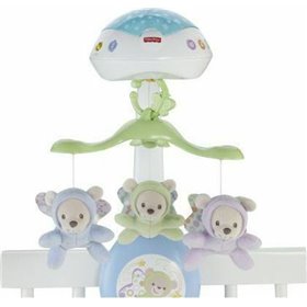 Fisher Price Μουσικό Περιστρεφόμενο με Αρκουδάκια