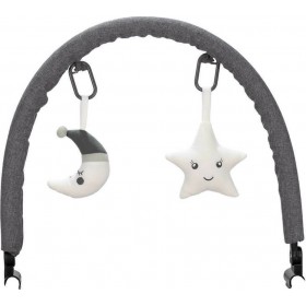 Bebe Stars Μπάρα με Παιχνίδια Γκρι Bebe Stars Μπάρα με Παιχνίδια Γκρι