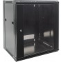 Intellinet Επιτοίχια καμπίνα Rack 19" 6U (370x570x450) Μαύρο