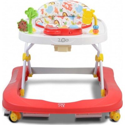 Cangaroo Baby Walker Zoo Red