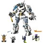 Lego Ninjago: Legacy Zanes Titan Mech Battle Ninja για 9+ ετώνΚωδικός: 71738 