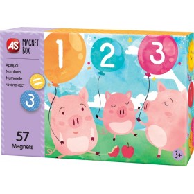 As Company Μαγνητικό Παιχνίδι Box Numbers για 3+ ΕτώνΚωδικός: 1029-64034  As Company Μαγνητικό Παιχνίδι Box Numbers για 3+ ΕτώνΚωδικός: 1029-64034