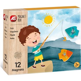 As Company Μαγνητικό Παιχνίδι Box Fish για 3+ ΕτώνΚωδικός: 1029-64040  As Company Μαγνητικό Παιχνίδι Box Fish για 3+ ΕτώνΚωδικός: 1029-64040