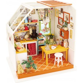 Robotime Ξύλινη Κατασκευή Παιχνίδι Jason's Kitchen για 16+ ΕτώνΚωδικός: DG105  Robotime Ξύλινη Κατασκευή Παιχνίδι Jason's Kitchen για 16+ ΕτώνΚωδικός: DG105