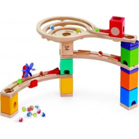 Hape Ξύλινη Κατασκευή Παιχνίδι Quadrilla Marble RunΚωδικός: E6021 
