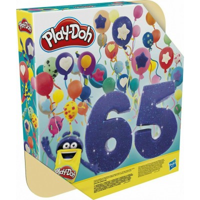 Hasbro Play-Doh Πλαστελίνης 65 Celebration Core Pack για 2+ Ετών