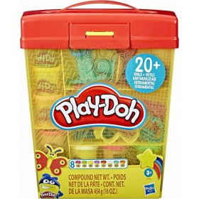 "Hasbro Play-Doh Πλαστελίνη - Παιχνίδι Large Tools n' Storage για 3+ Ετών Hasbro Play-Doh Πλαστελίνη - Παιχνίδι Large Tools n' Storage για 3+ Ετών, 8τμχ
