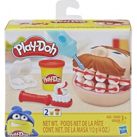"Hasbro Play-Doh Πλαστελίνη - Παιχνίδι Mini Doctor Drill 'n Fill Dentist για 3+ Ετών Hasbro Play-Doh Πλαστελίνη - Παιχνίδι Mini Doctor Drill 'n Fill Dentist για 3+ Ετών, 2τμχ