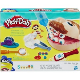 "Hasbro Play-Doh Πλαστελίνη - Παιχνίδι Doctor Drill 'n Fill για 3+ Ετών Hasbro Play-Doh Πλαστελίνη - Παιχνίδι Doctor Drill 'n Fill για 3+ Ετών, 5τμχ