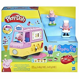 "Hasbro Play-Doh Πλαστελίνη - Παιχνίδι Peppa's Ice Cream Playset για 3+ Ετών Hasbro Play-Doh Πλαστελίνη - Παιχνίδι Peppa's Ice Cream Playset για 3+ Ετών, 5τμχ