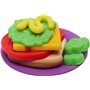 Hasbro Play-Doh Πλαστελίνη - Παιχνίδι Kitchen Creations Toaster για 3+ Ετών, 6τμχ