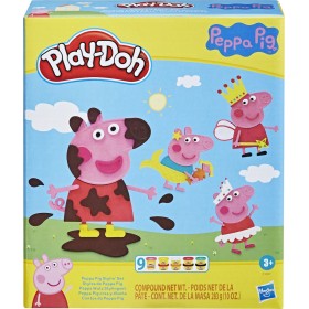 "Hasbro Play-Doh Πλαστελίνη - Παιχνίδι Peppa Pig Styling για 3+ Ετών Hasbro Play-Doh Πλαστελίνη - Παιχνίδι Peppa Pig Styling για 3+ Ετών, 9τμχ