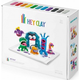 Hey Clay Claymates Εξωγήινοι Πολύχρωμος Πηλός Hey Clay Claymates Εξωγήινοι Πολύχρωμος Πηλός