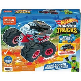 Mattel Τουβλάκια Hot Wheels Monster Trucks Bone Shaker για 5+ Ετών 194τμχΚωδικός: GVM27 