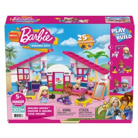 Mega Bloks Τουβλάκια Barbie Σπίτι Malibu για 5+ Ετών 303τμχΚωδικός: GWR34 