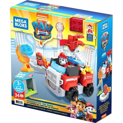 Mega Bloks Τουβλάκια Μάρσαλ &amp Ζούμα Με Πυροσβεστικά Οχήματα για 3+ Ετών 34τμχΚωδικός: GYJ01 