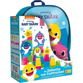 Lisciani Giochi Τουβλάκια με Σακίδιο Μεταφοράς Baby Shark για 1+ Ετών 36τμχΚωδικός: 83770  Lisciani Giochi Τουβλάκια με Σακίδιο Μεταφοράς Baby Shark για 1+ Ετών 36τμχΚωδικός: 83770