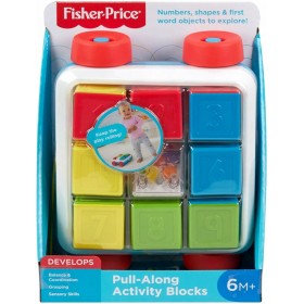Fisher Price Εκπαιδευτικά Τουβλάκια Pull-Along για 6+ Μηνών 9τμχΚωδικός: GJW10 