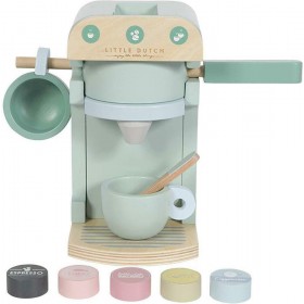 Little Dutch Μηχανή Εσπρέσσο από Ξύλο για 3+ Ετών 10τμχΚωδικός: 4460 