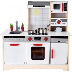 Hape Ξύλινη Παιδική Κουζίνα για 3+ Ετών 14τμχΚωδικός: E3145 