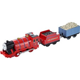 Fisher Price Τόμας: Trackmaster Μηχανοκίνητο Τρενάκι με 2 Βαγόνια (6 Σχέδια)