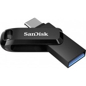 Sandisk Ultra Dual Drive Go 256GB USB 3.1 Stick με σύνδεση USB-A &amp USB-C Μαύρο