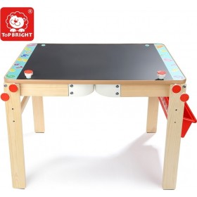 Top Bright 2 in 1 Convertible Large Table Chalkboard Easel Stand Top Bright 2 in 1 Convertible Large Table Chalkboard Easel Stand