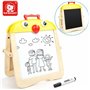 Top Bright Portable Wooden Small Chick Chalkboard Easel