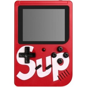 Ηλεκτρονική Παιδική Κονσόλα Χειρός Mini 8-Bit Κόκκινη για 6+ Ετών
