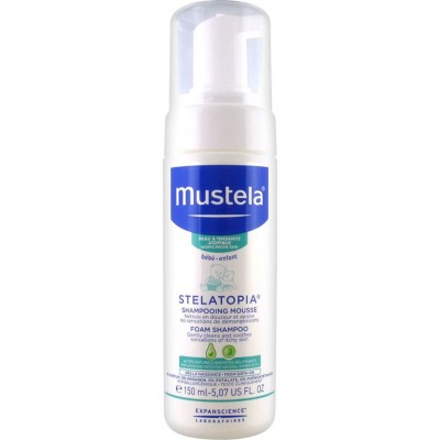 Mustela Stelatopia Foam Shampoo-Atopic Prone Skin 150ml