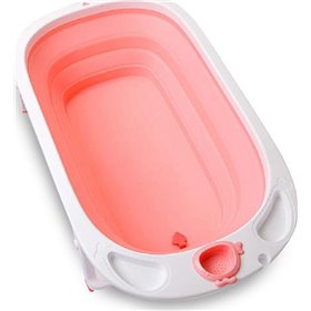 Cangaroo Πτυσσόμενη Μπανιέρα Μωρού Caribbean Pink